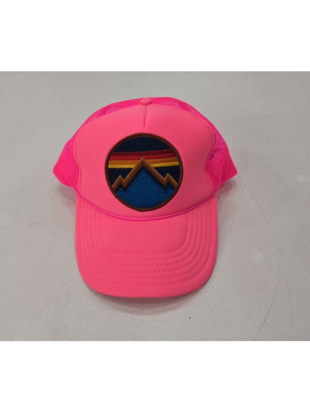 Aviator Nation Pink All Seasons Circle Trucker Nylon Hat